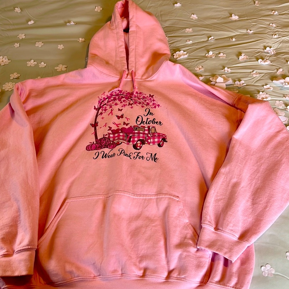 Plus size Breast Cancer Awareness Sweatshirt